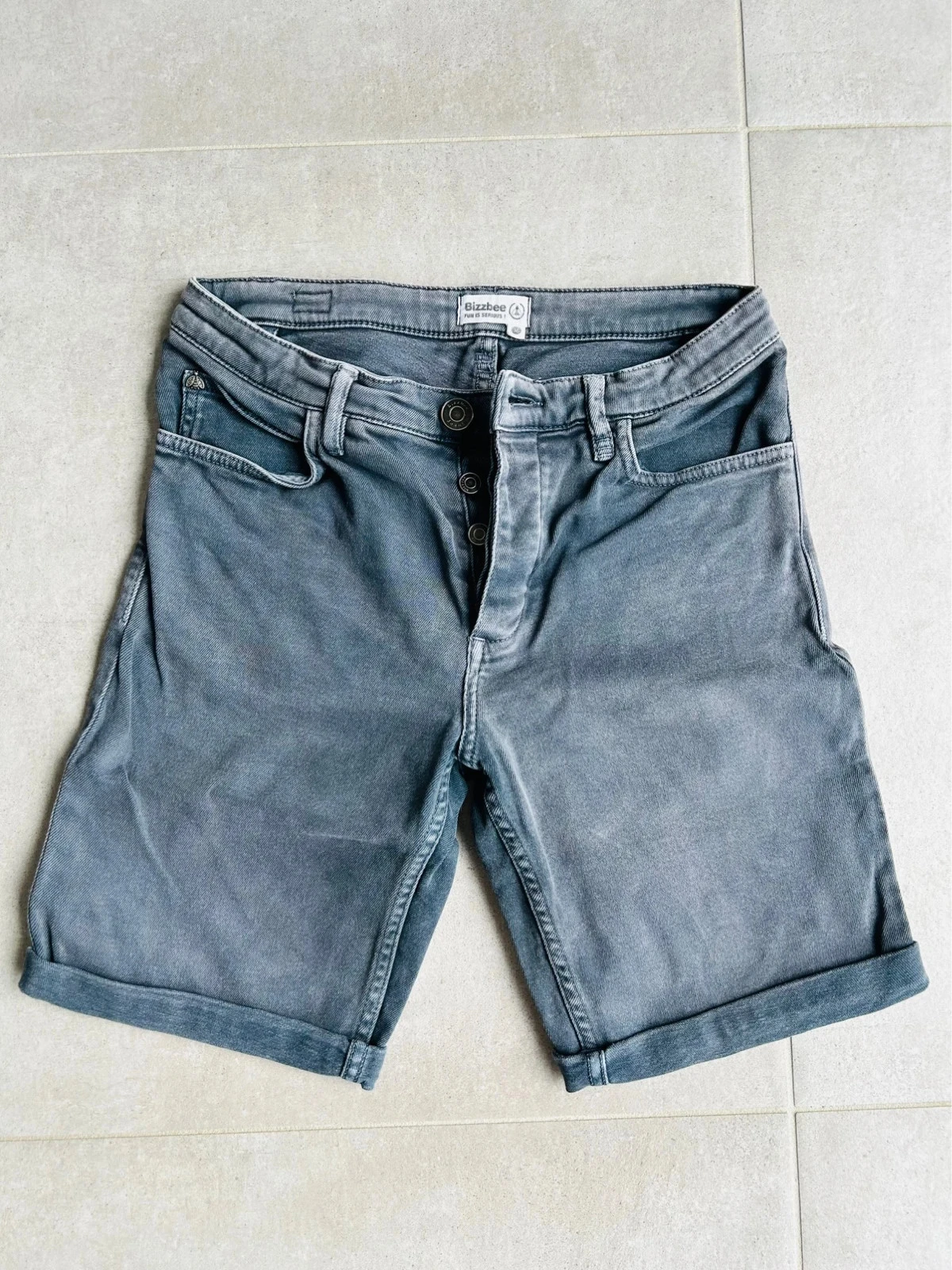 Short bermuda homme Bizzbee noir taille 36